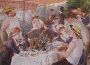 Lucheon of the Boating Party Pierre-Auguste Renoir